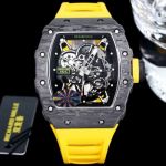 AAA replica Richard Miller NTPT carbon fiber case RMAL1 automatic mechanical watch 